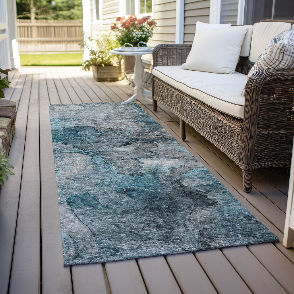 addison chantille acn689 teal rug