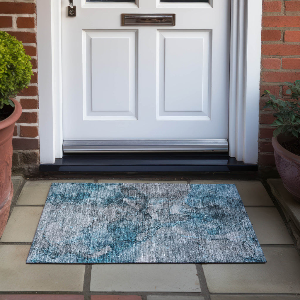 addison chantille acn689 teal rug