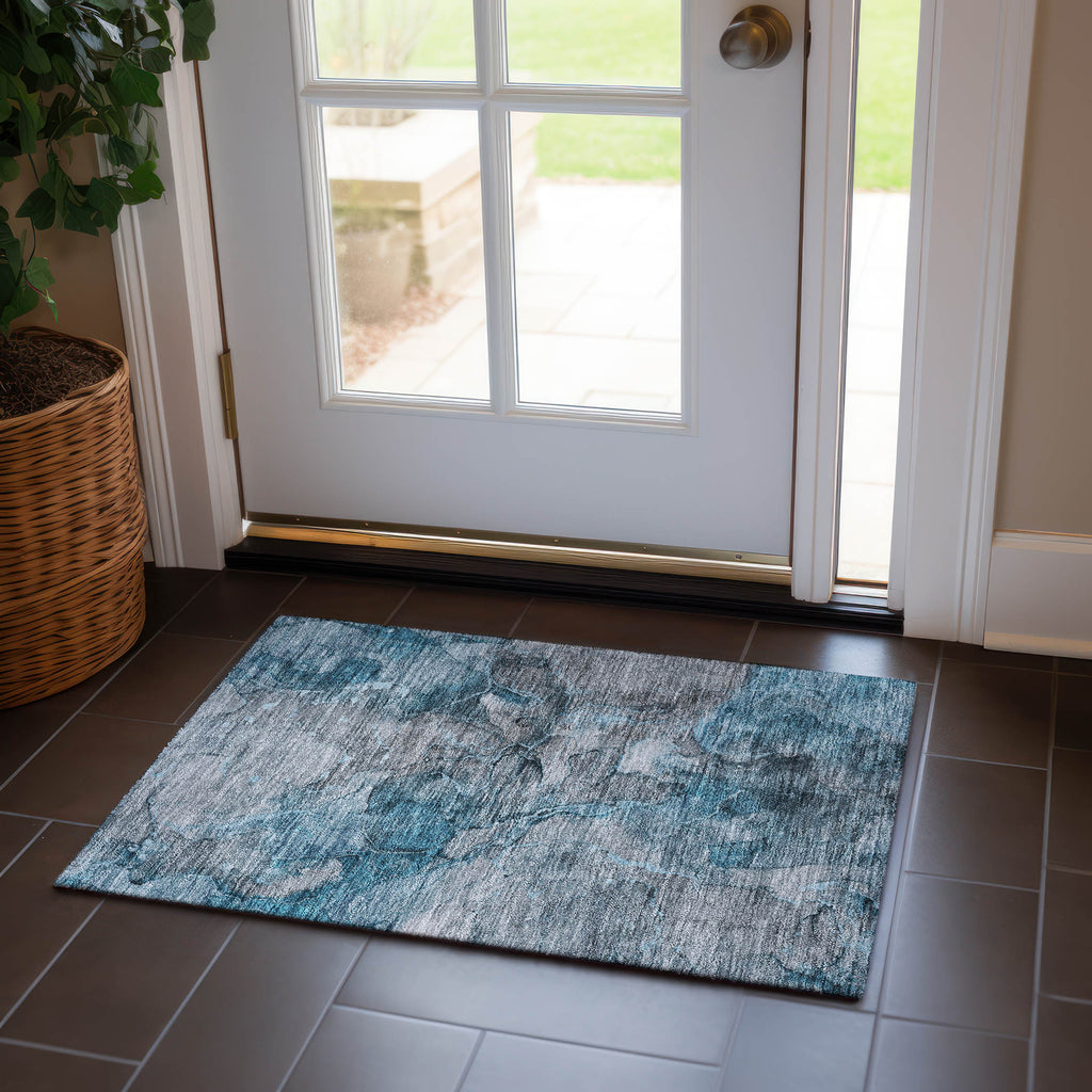 addison chantille acn689 teal rug