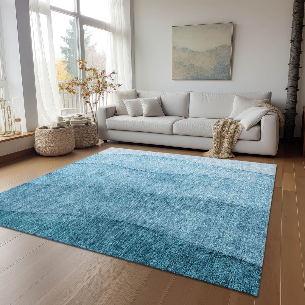addison chantille acn690 teal rug