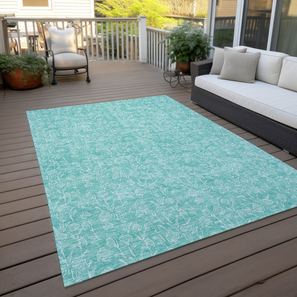 addison chantille acn691 teal rug