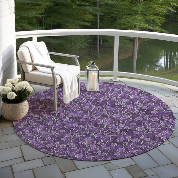 addison chantille acn692 purple rug