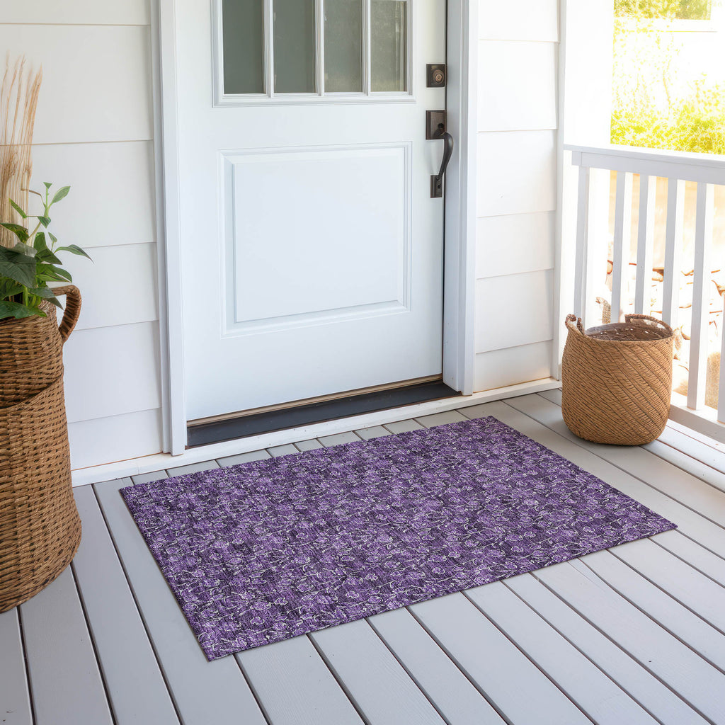 addison chantille acn692 purple rug