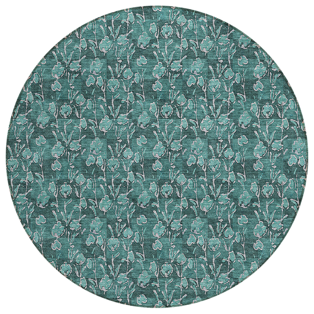 addison chantille acn692 teal rug