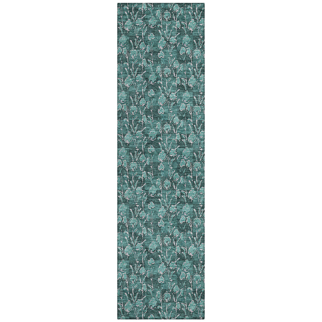 addison chantille acn692 teal rug