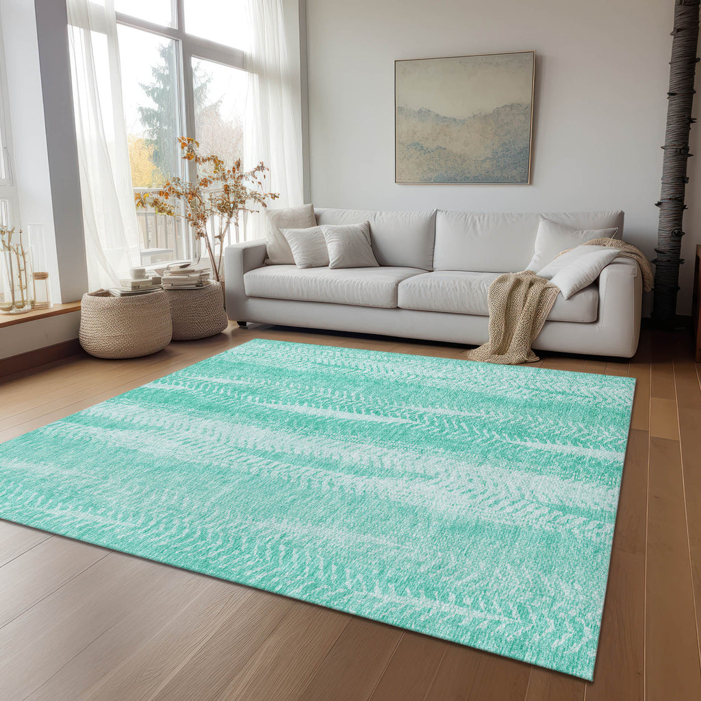 addison chantille acn694 aqua rug