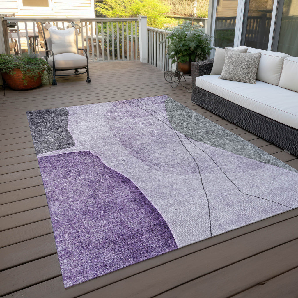 addison chantille acn696 purple rug