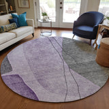 addison chantille acn696 purple rug