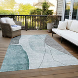 addison chantille acn696 teal rug
