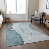 addison chantille acn696 teal rug