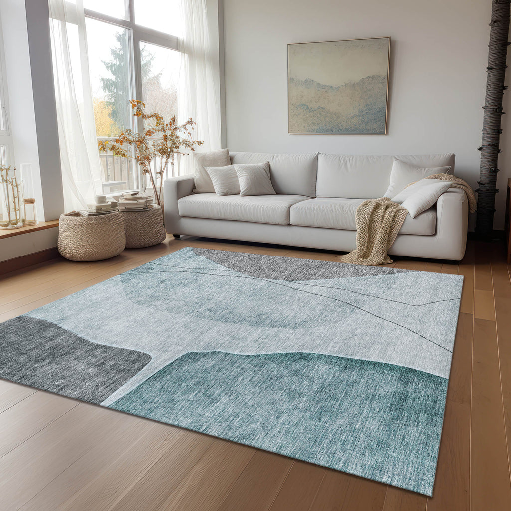 addison chantille acn696 teal rug