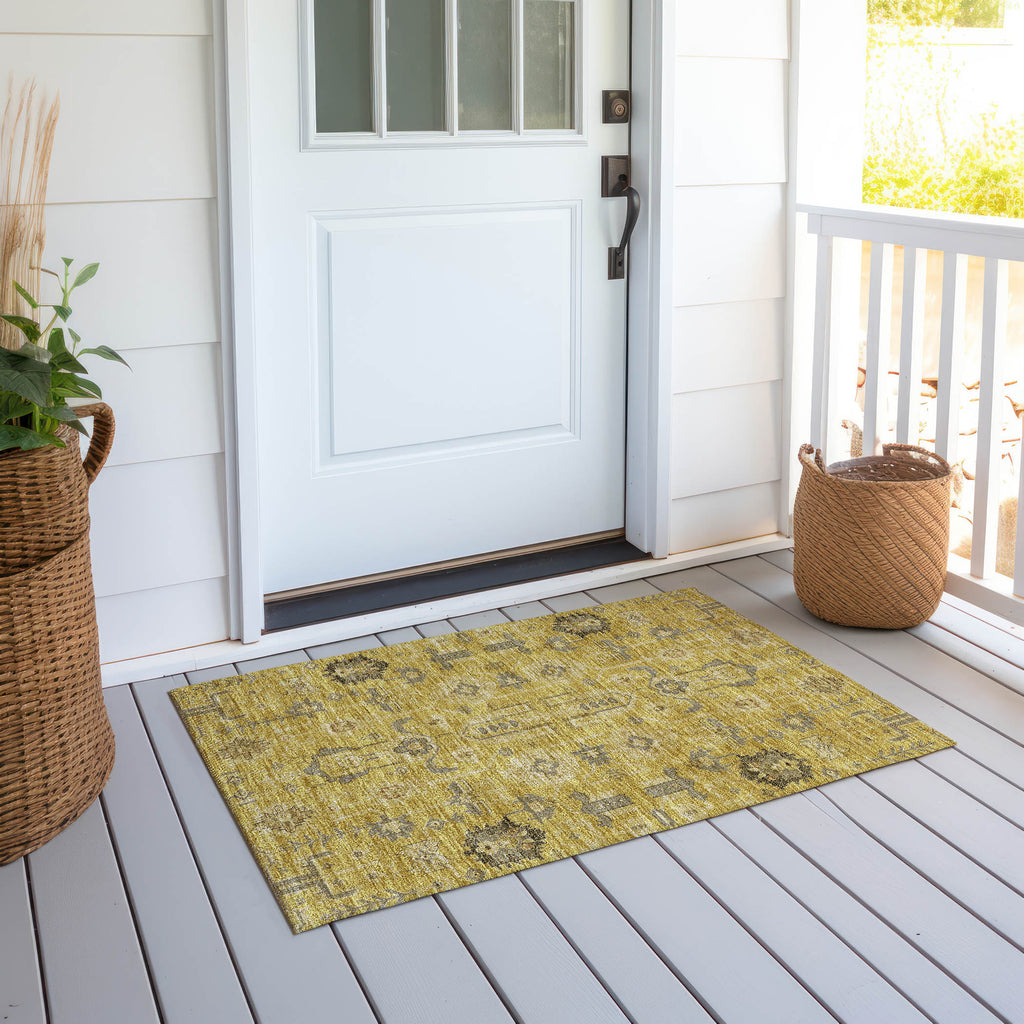 addison chantille acn697 gold rug