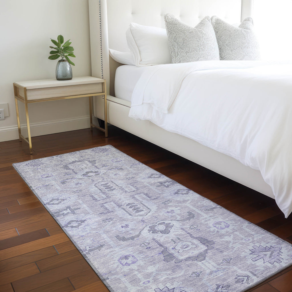 addison chantille acn697 lavender rug