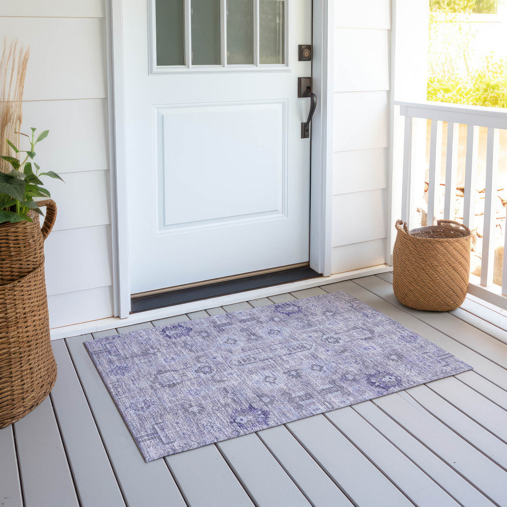 addison chantille acn697 lavender rug
