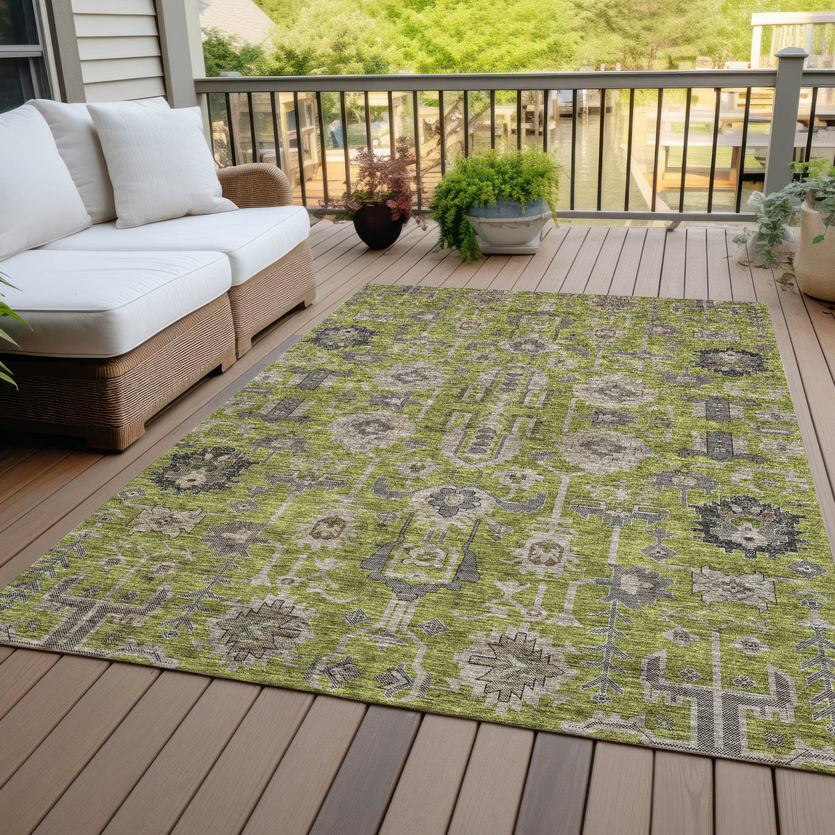addison chantille acn697 olive rug