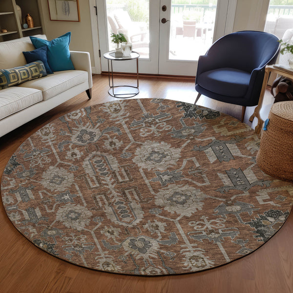 addison chantille acn697 paprika rug