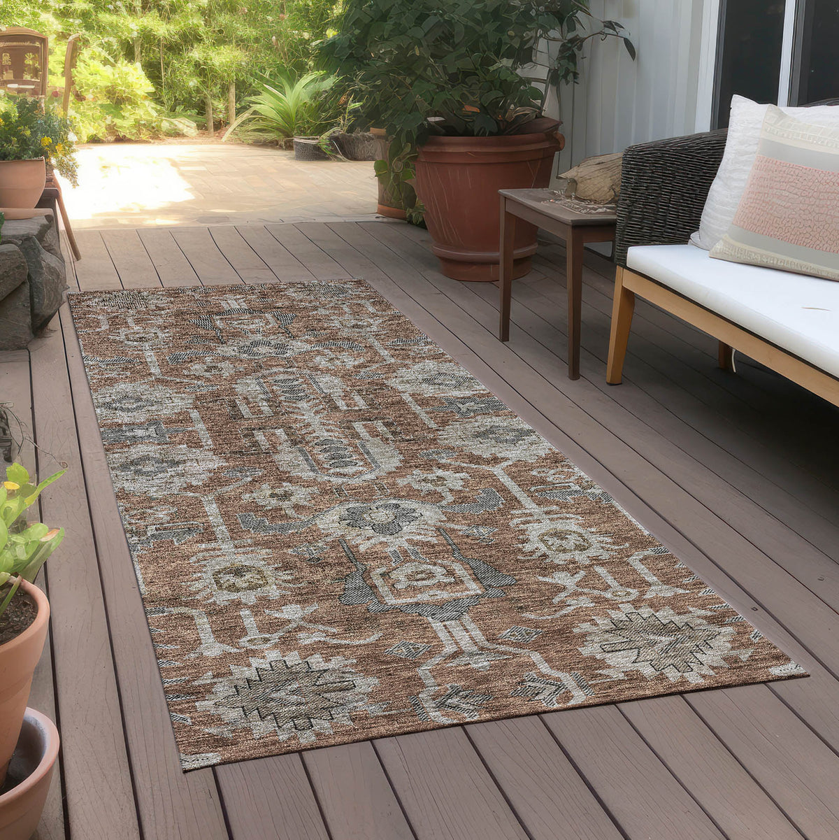addison chantille acn697 paprika rug