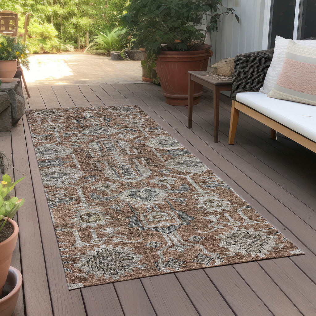 addison chantille acn697 paprika rug