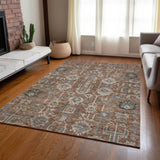 addison chantille acn697 paprika rug