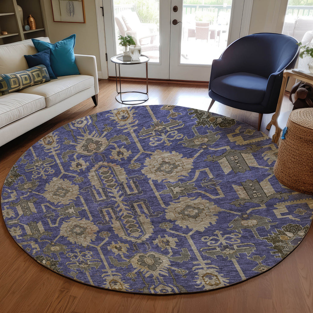 addison chantille acn697 purple rug
