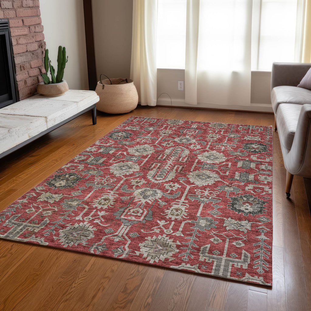 addison chantille acn697 red rug
