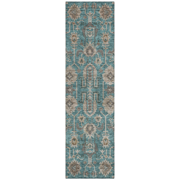 addison chantille acn697 teal rug