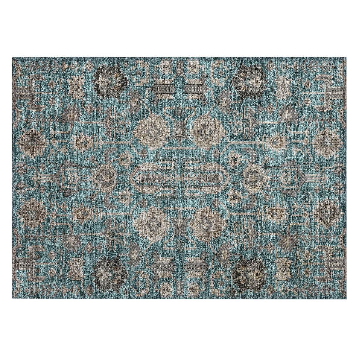 addison chantille acn697 teal rug