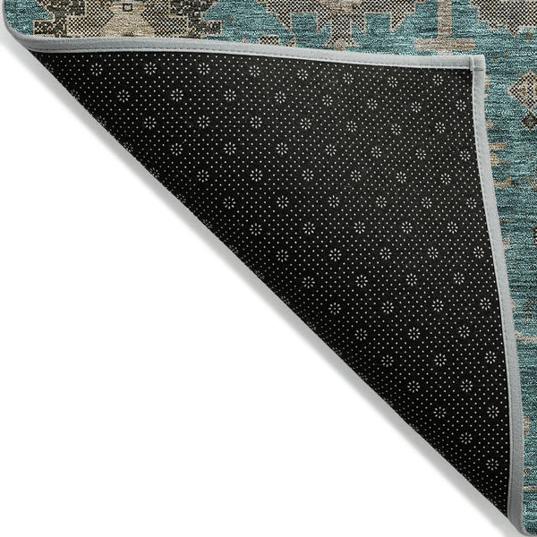 addison chantille acn697 teal rug