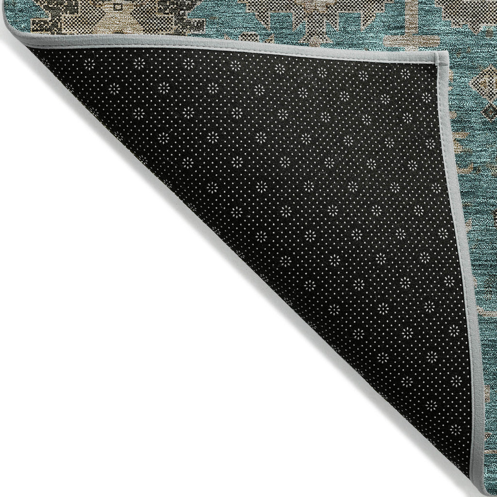 addison chantille acn697 teal rug
