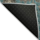 addison chantille acn697 teal rug