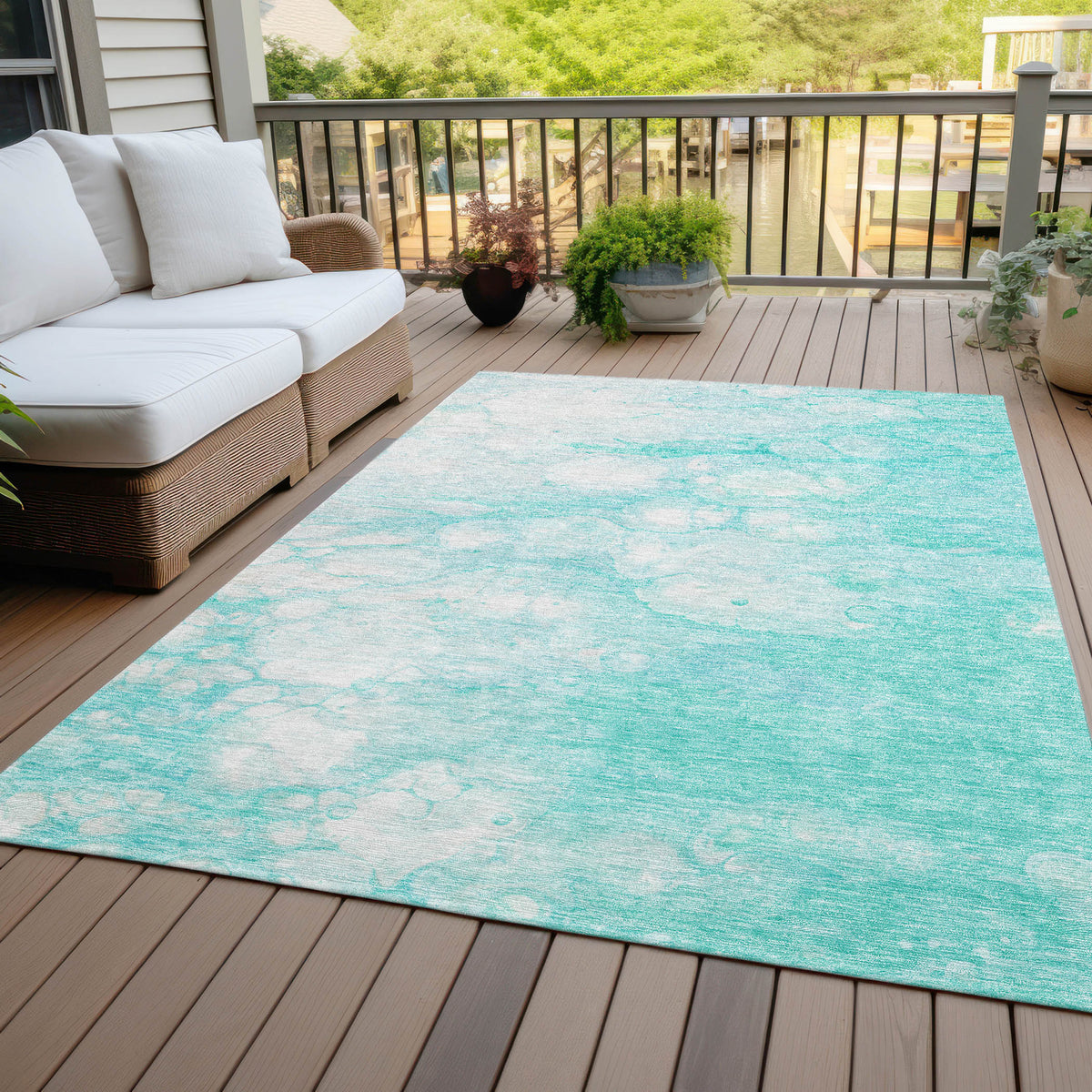 addison chantille acn699 aqua rug