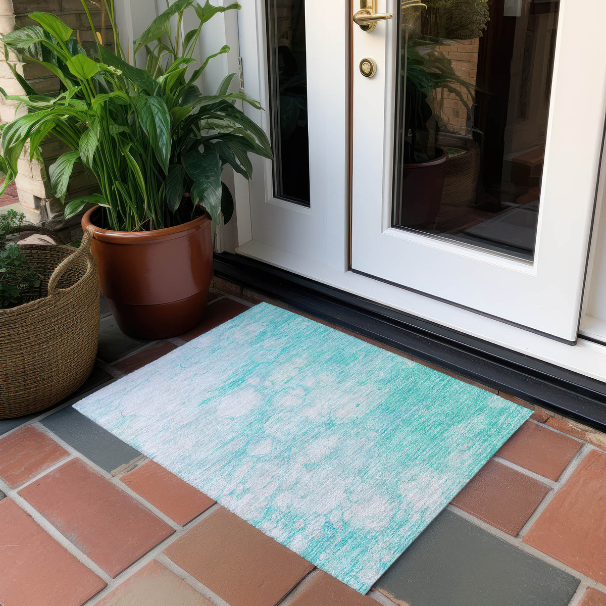 addison chantille acn699 aqua rug
