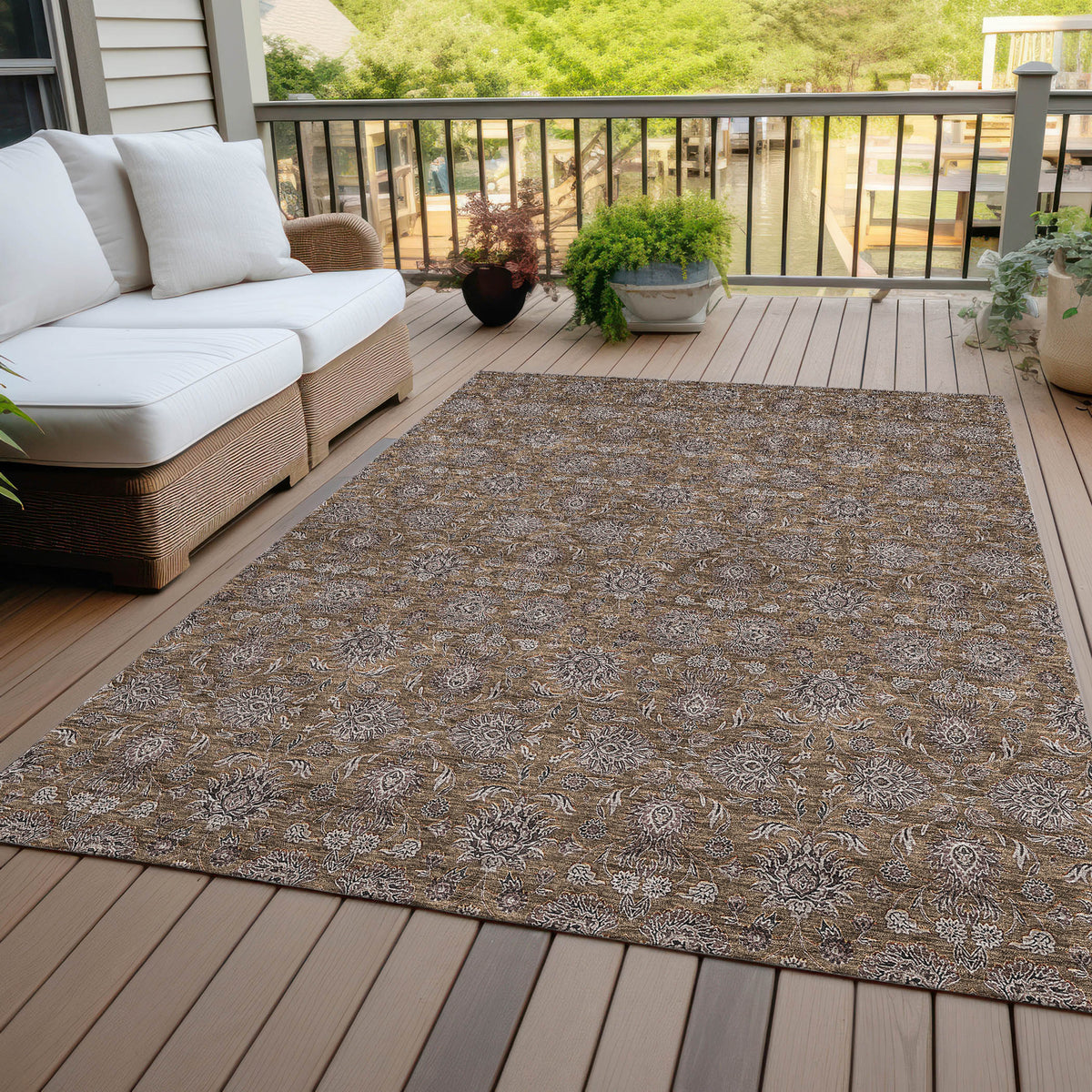 addison chantille acn702 chocolate rug