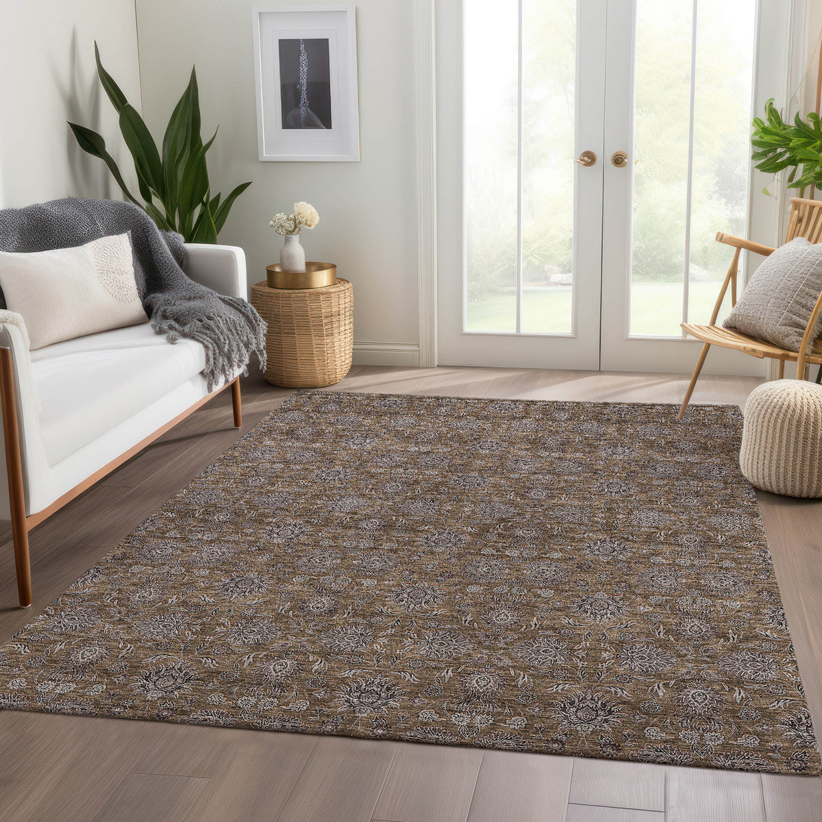 addison chantille acn702 chocolate rug