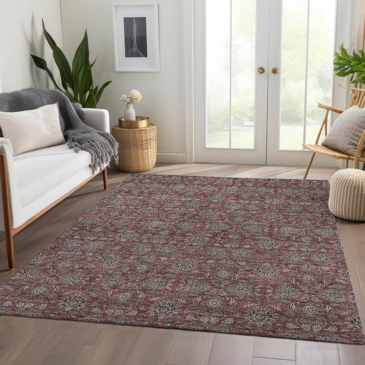 addison chantille acn702 merlot rug