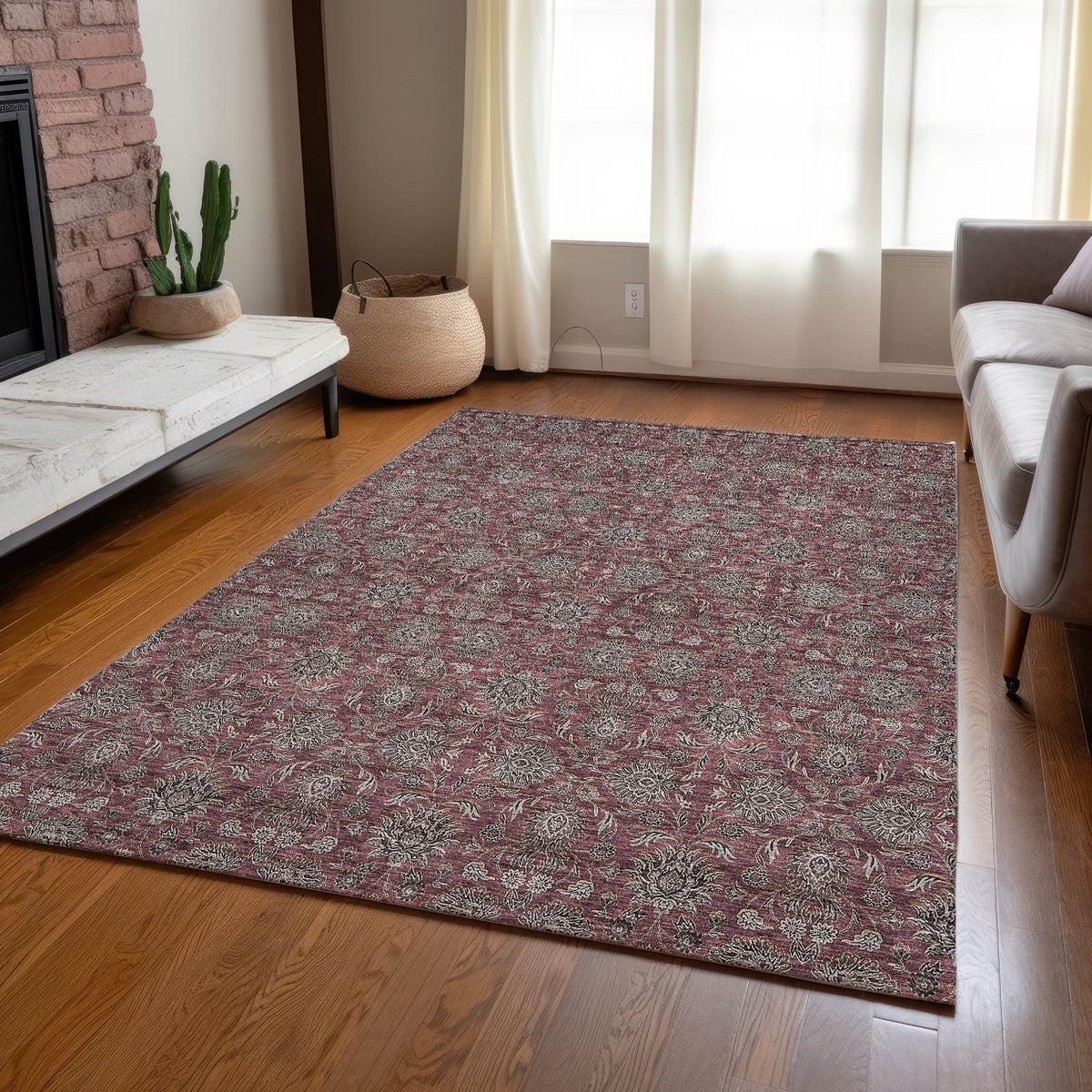addison chantille acn702 merlot rug