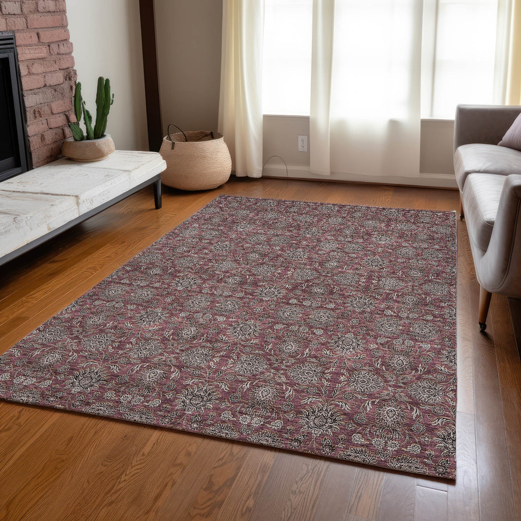 addison chantille acn702 merlot rug