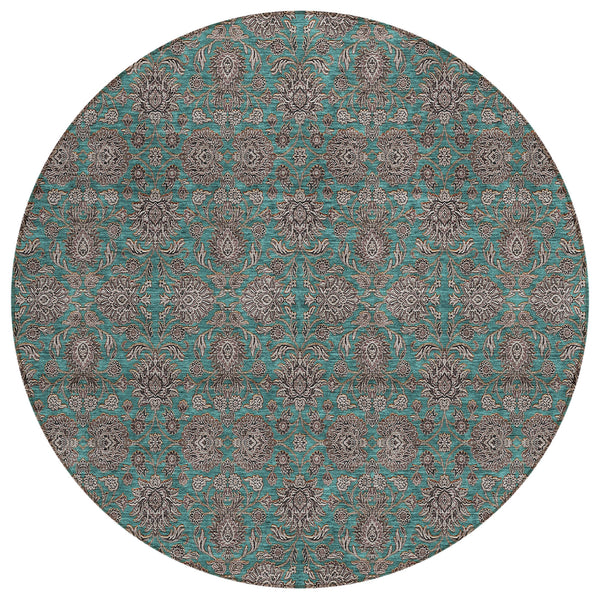 addison chantille acn702 teal rug