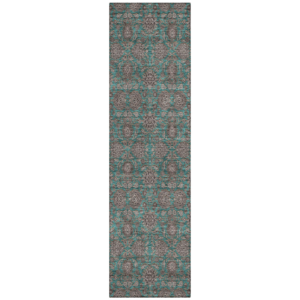 addison chantille acn702 teal rug