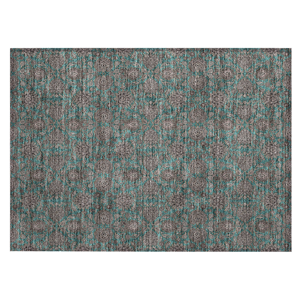 addison chantille acn702 teal rug