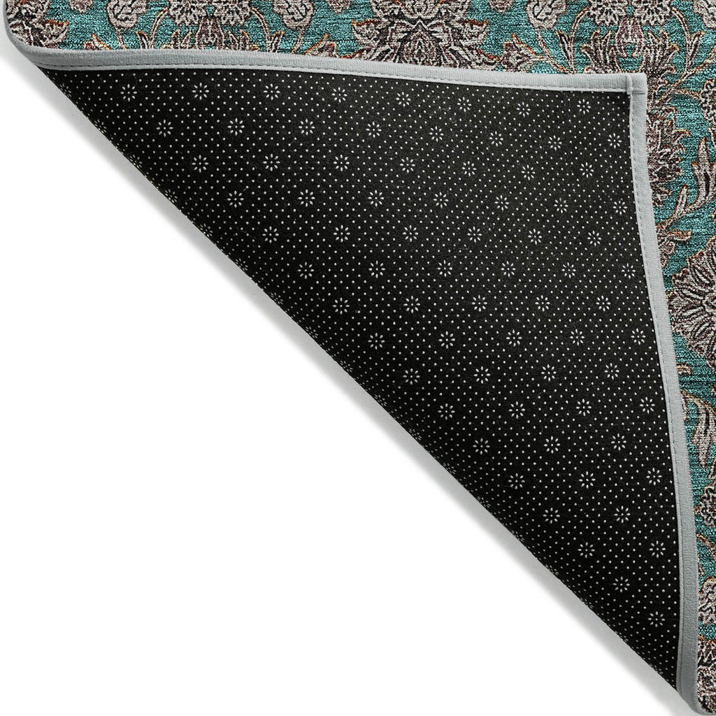 addison chantille acn702 teal rug