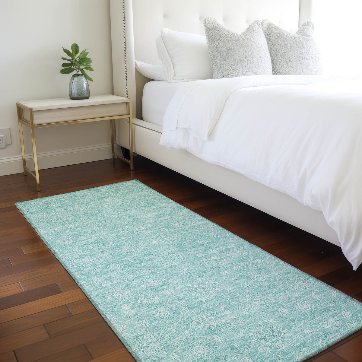 addison chantille acn703 aqua rug