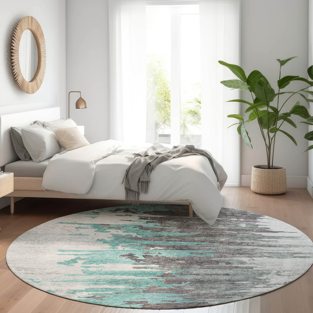 addison chantille acn704 teal rug