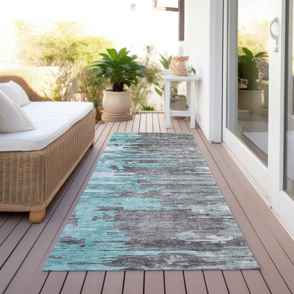 addison chantille acn704 teal rug