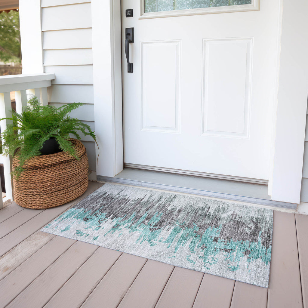 addison chantille acn704 teal rug