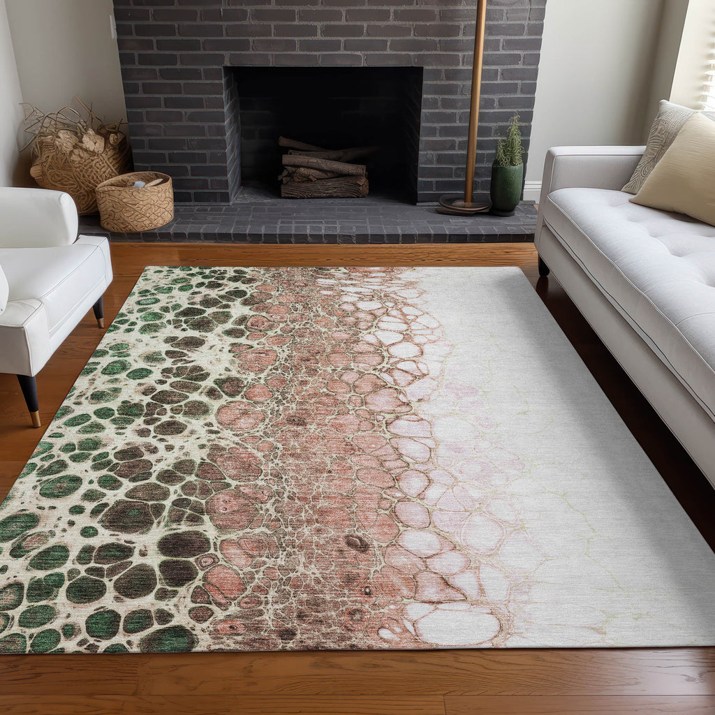 addison chantille acn707 salmon rug