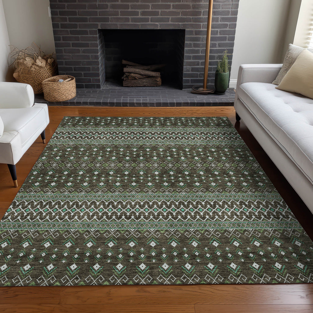 addison chantille acn708 brown rug