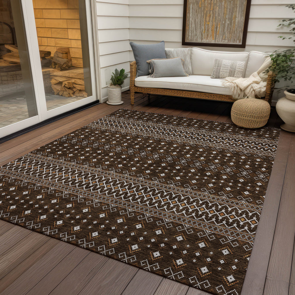 addison chantille acn708 chocolate rug