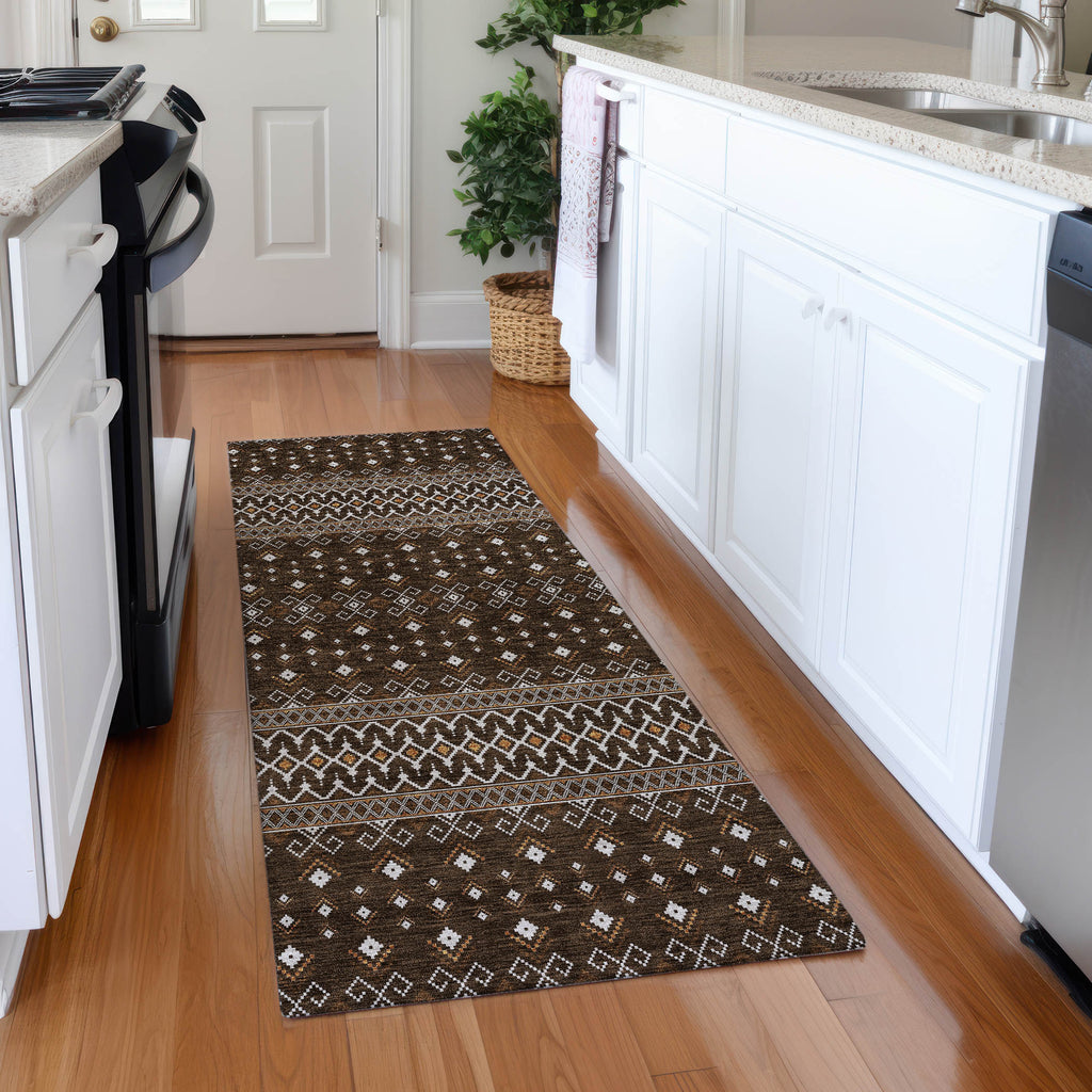 addison chantille acn708 chocolate rug