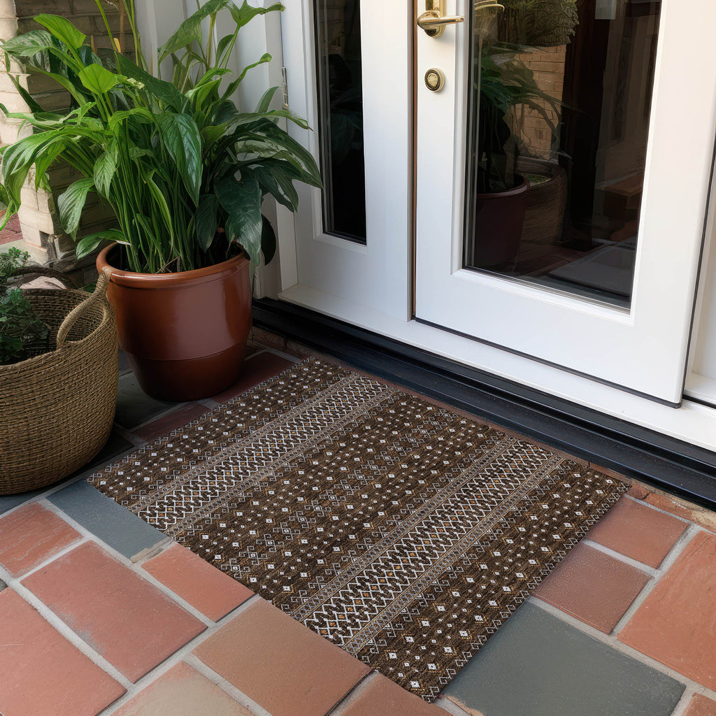 addison chantille acn708 chocolate rug